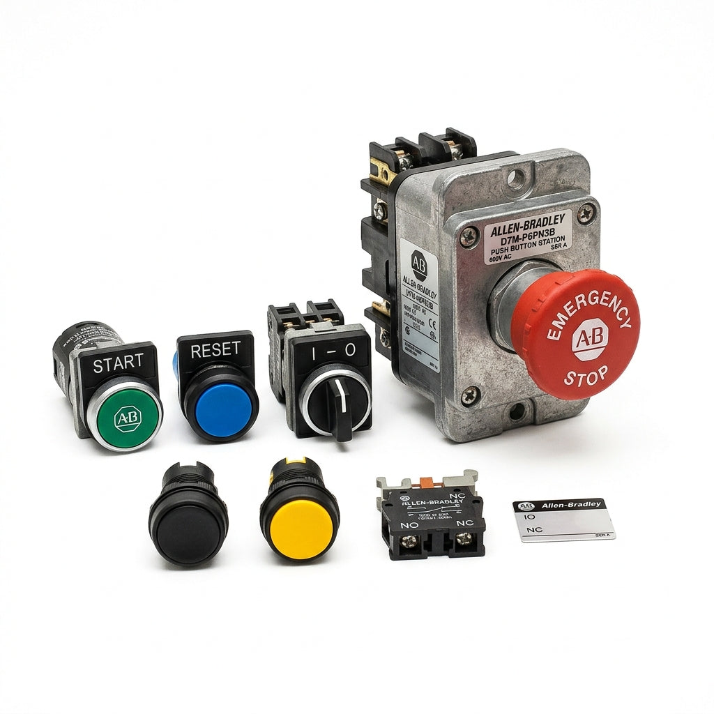 ALLEN-BRADLEY D7M-P6PN3B BOTONES PULSADORES BOTONERAS Y ACCESORIOS