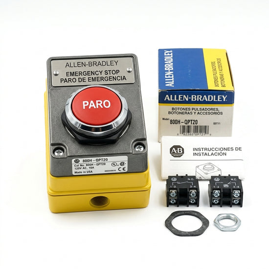 ALLEN-BRADLEY 800H-QPT20 BOTONES PULSADORES BOTONERAS Y ACCESORIOS