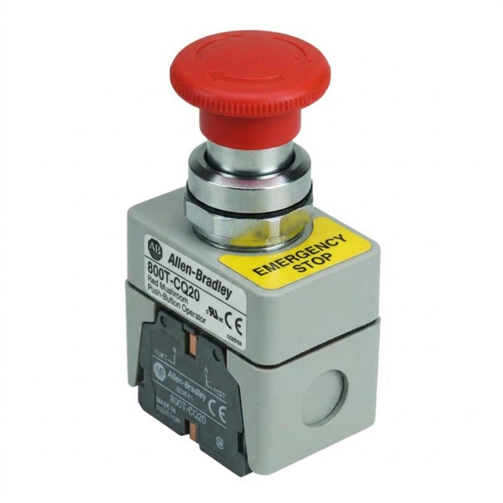 ALLEN-BRADLEY 800T-CQ20 BOTONES PULSADORES BOTONERAS Y ACCESORIOS