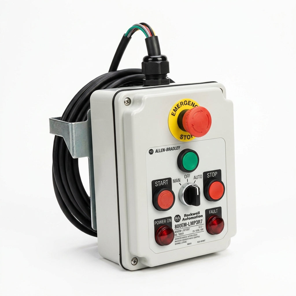 ALLEN-BRADLEY 800EM-LMP3R7 BOTONES PULSADORES BOTONERAS Y ACCESORIOS