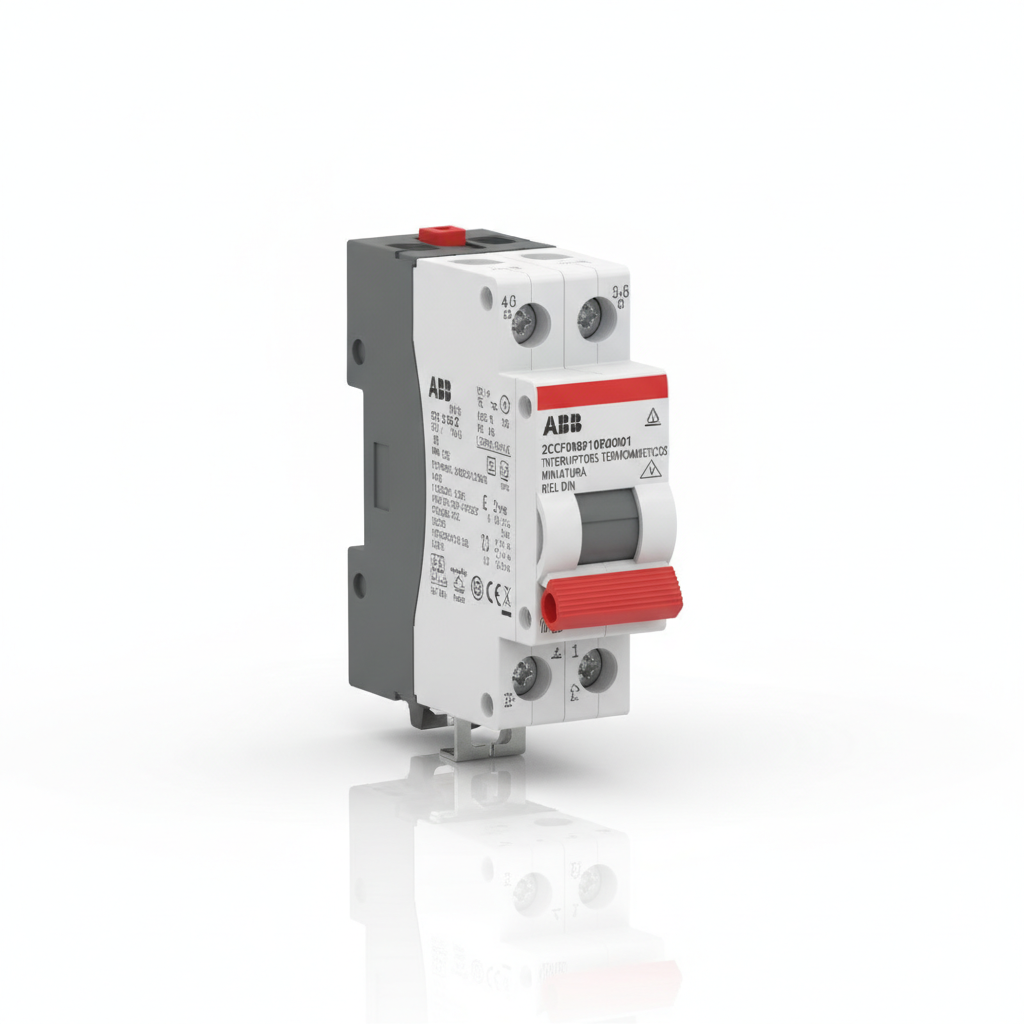 ABB 2CCF008910R0001 INTERRUPTORES TERMOMAGNETICOS MINIATURA RIEL DIN