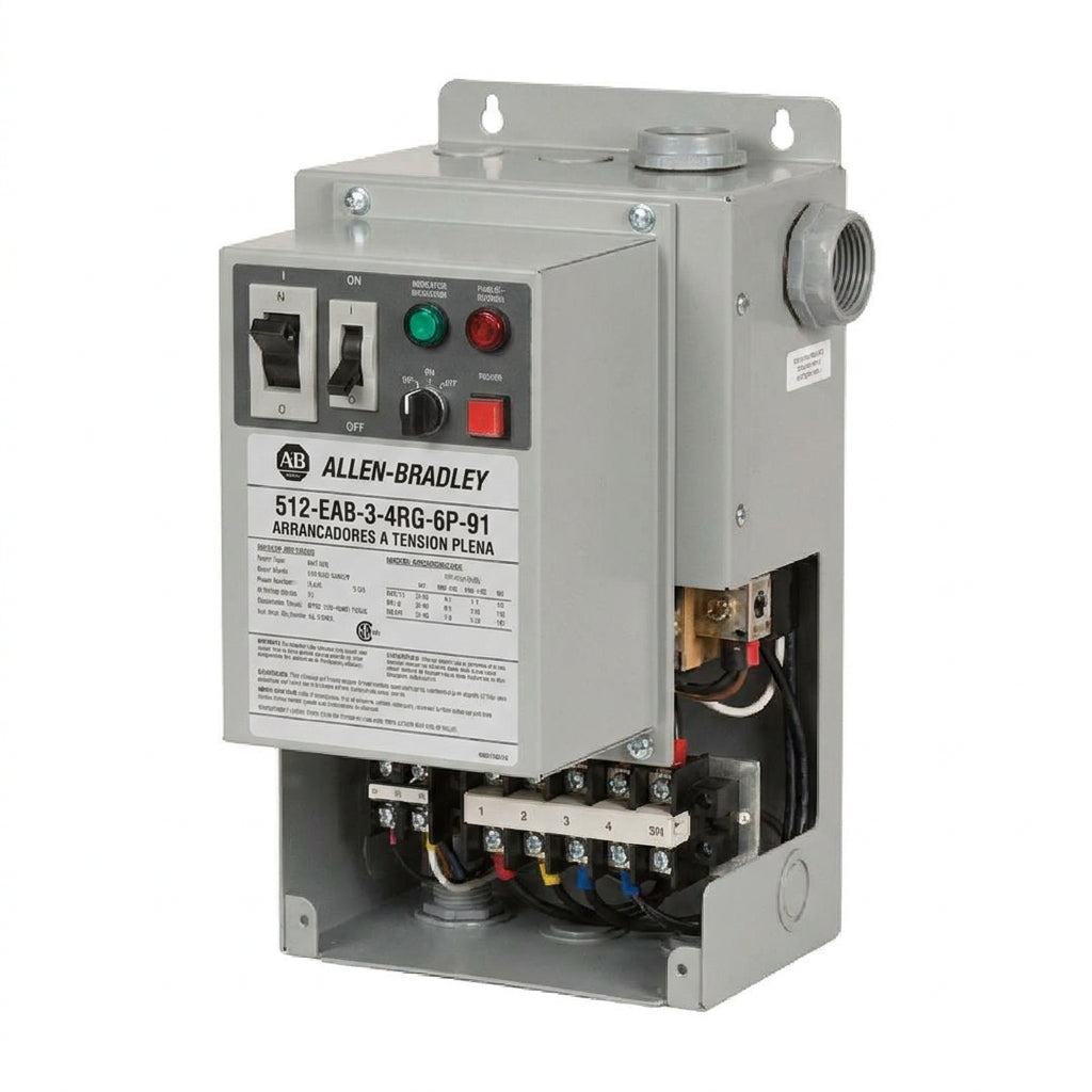 ALLEN-BRADLEY 512-EAB-3-4RG-6P-91 ARRANCADORES A TENSION PLENA