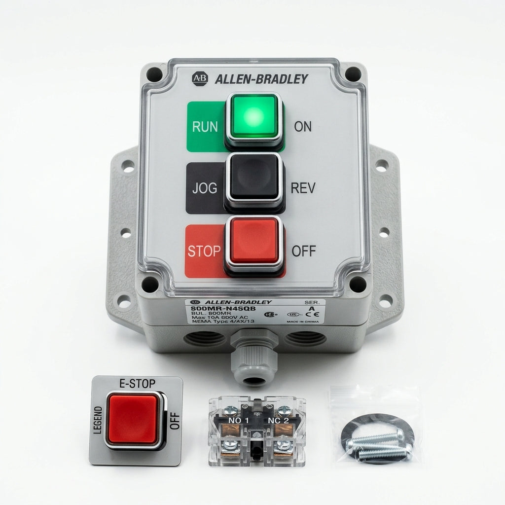 ALLEN-BRADLEY 800MR-N45QB BOTONES PULSADORES BOTONERAS Y ACCESORIOS