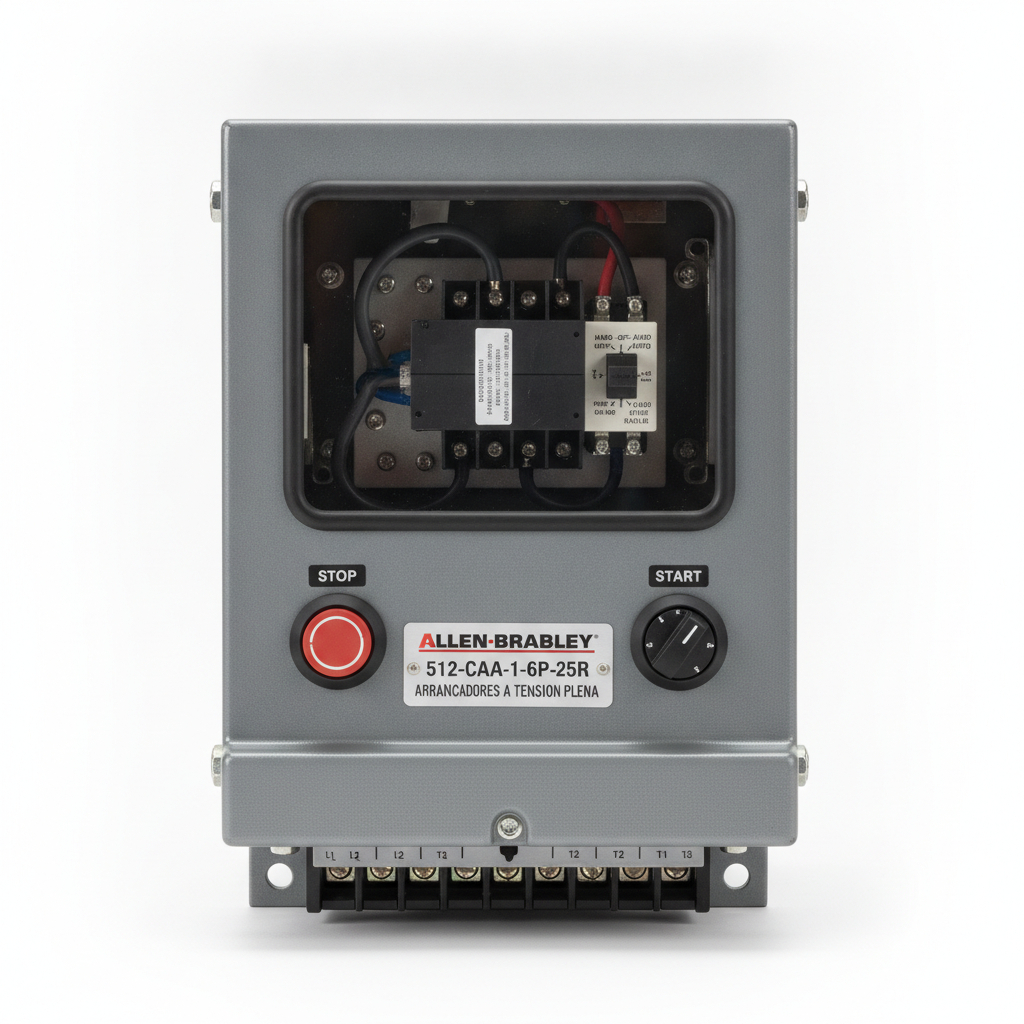 ALLEN-BRADLEY 512-CAA-1-6P-25R ARRANCADORES A TENSION PLENA