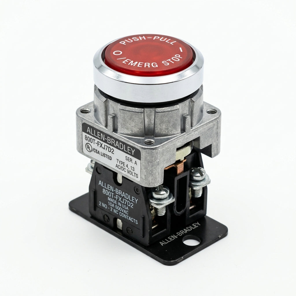 ALLEN-BRADLEY 800T-FXJ7D2 BOTONES PULSADORES BOTONERAS Y ACCESORIOS