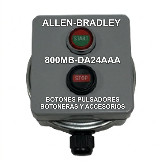 ALLEN-BRADLEY 800MB-DA24AAA BOTONES PULSADORES BOTONERAS Y ACCESORIOS
