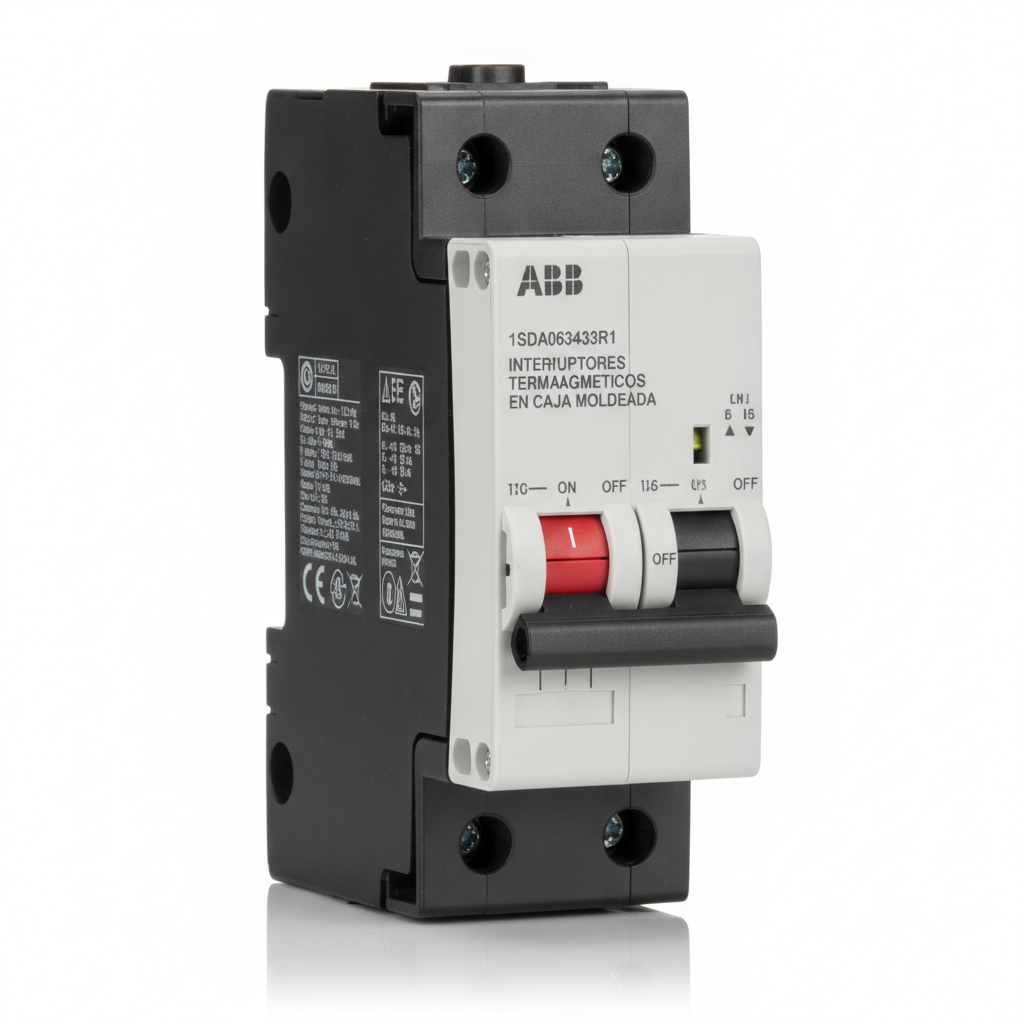 ABB 1SDA063433R1 INTERRUPTORES TERMOMAGNETICOS EN CAJA MOLDEADA