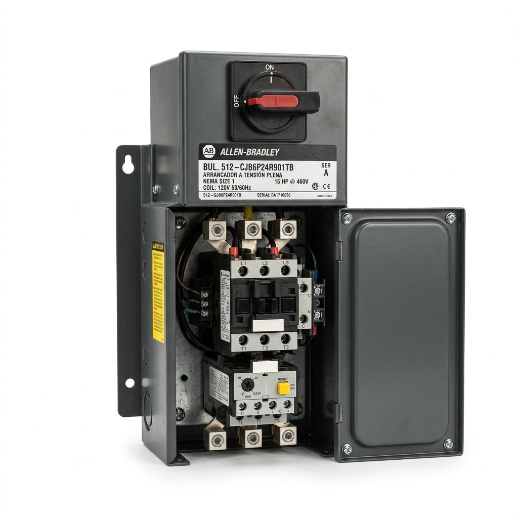 ALLEN-BRADLEY 512-CJB6P24R901TB ARRANCADORES A TENSION PLENA