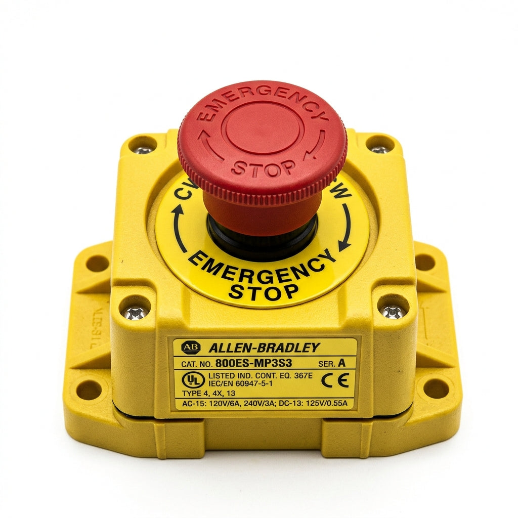 ALLEN-BRADLEY 800ES-MP3S3 BOTONES PULSADORES BOTONERAS Y ACCESORIOS
