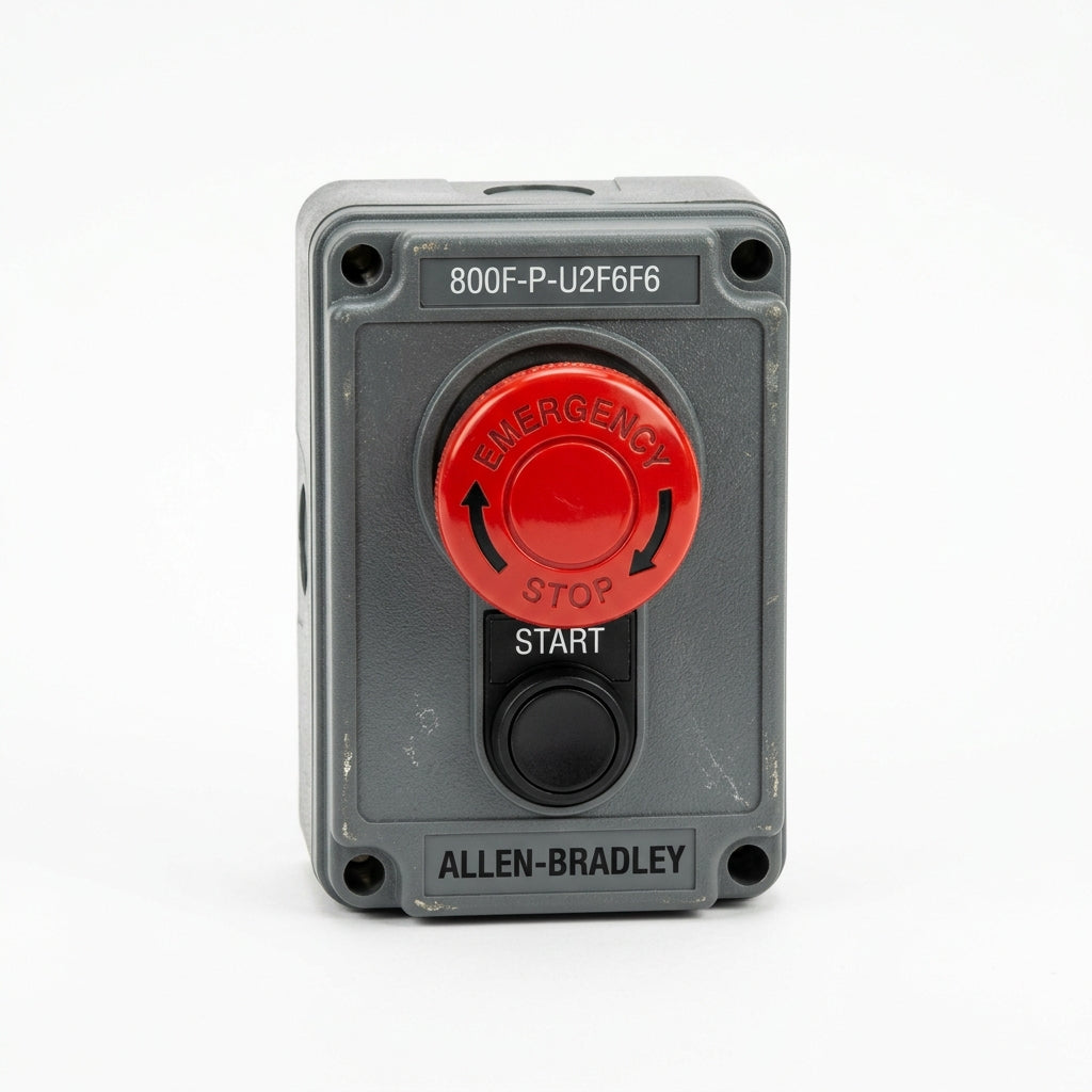 ALLEN-BRADLEY 800F-P-U2F6F6 BOTONES PULSADORES BOTONERAS Y ACCESORIOS