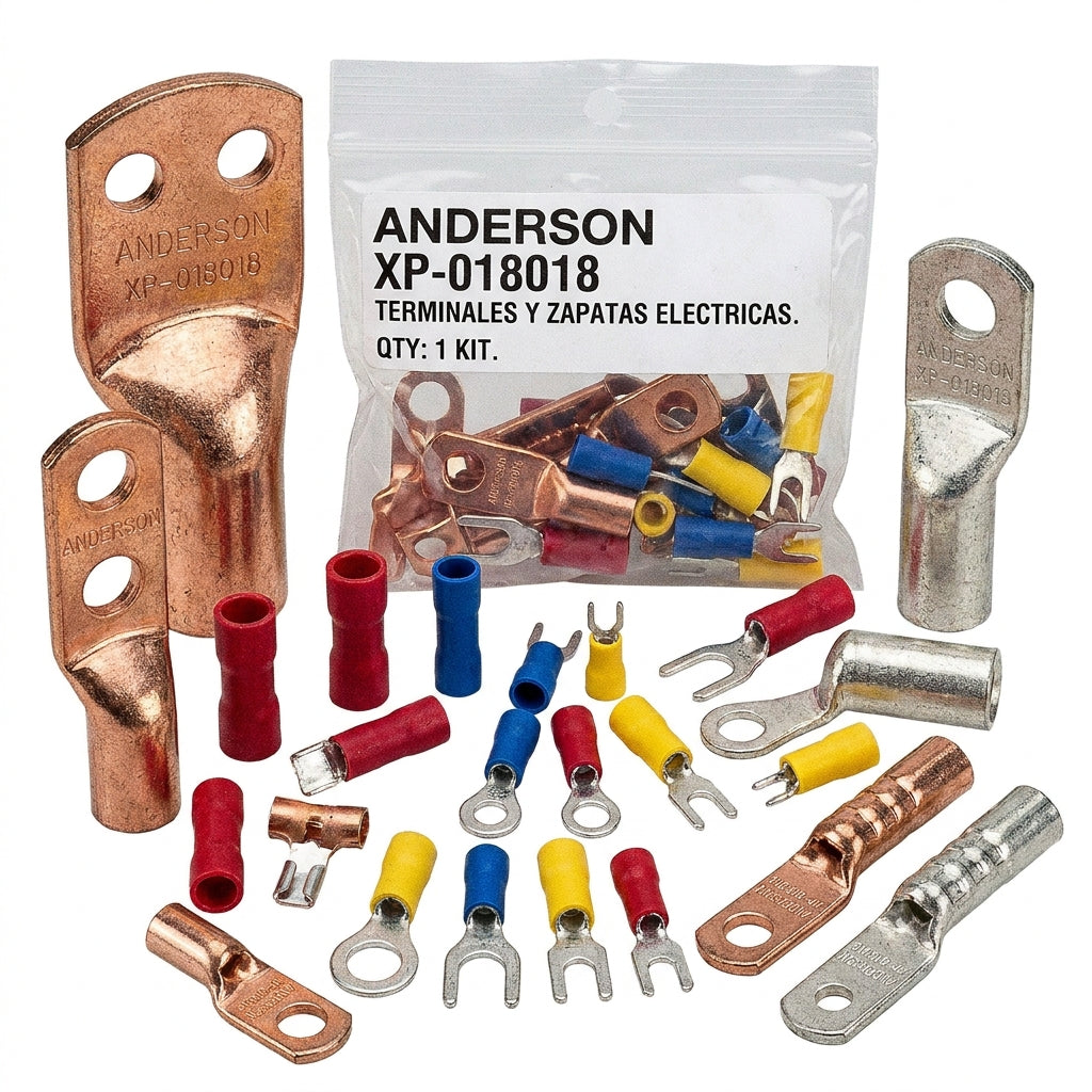 ANDERSON XP-018018 TERMINALES Y ZAPATAS ELECTRICAS