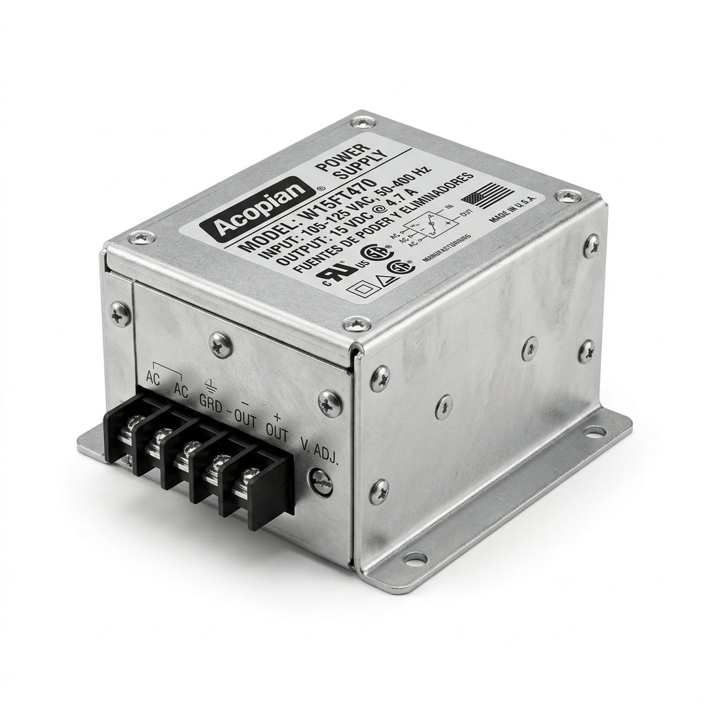 ACOPIAN W15FT470 FUENTES DE PODER Y ELIMINADORES