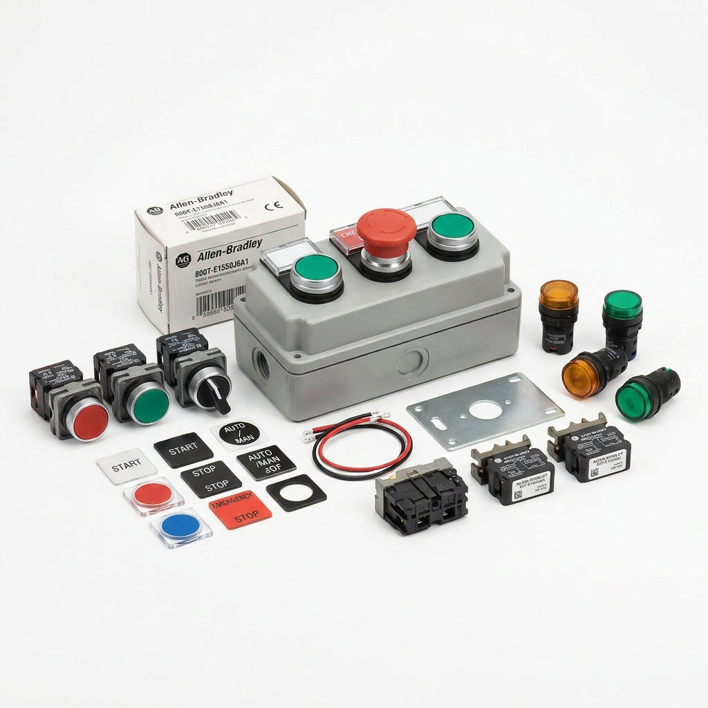 ALLEN-BRADLEY 800T-E1550J6A1 BOTONES PULSADORES BOTONERAS Y ACCESORIOS
