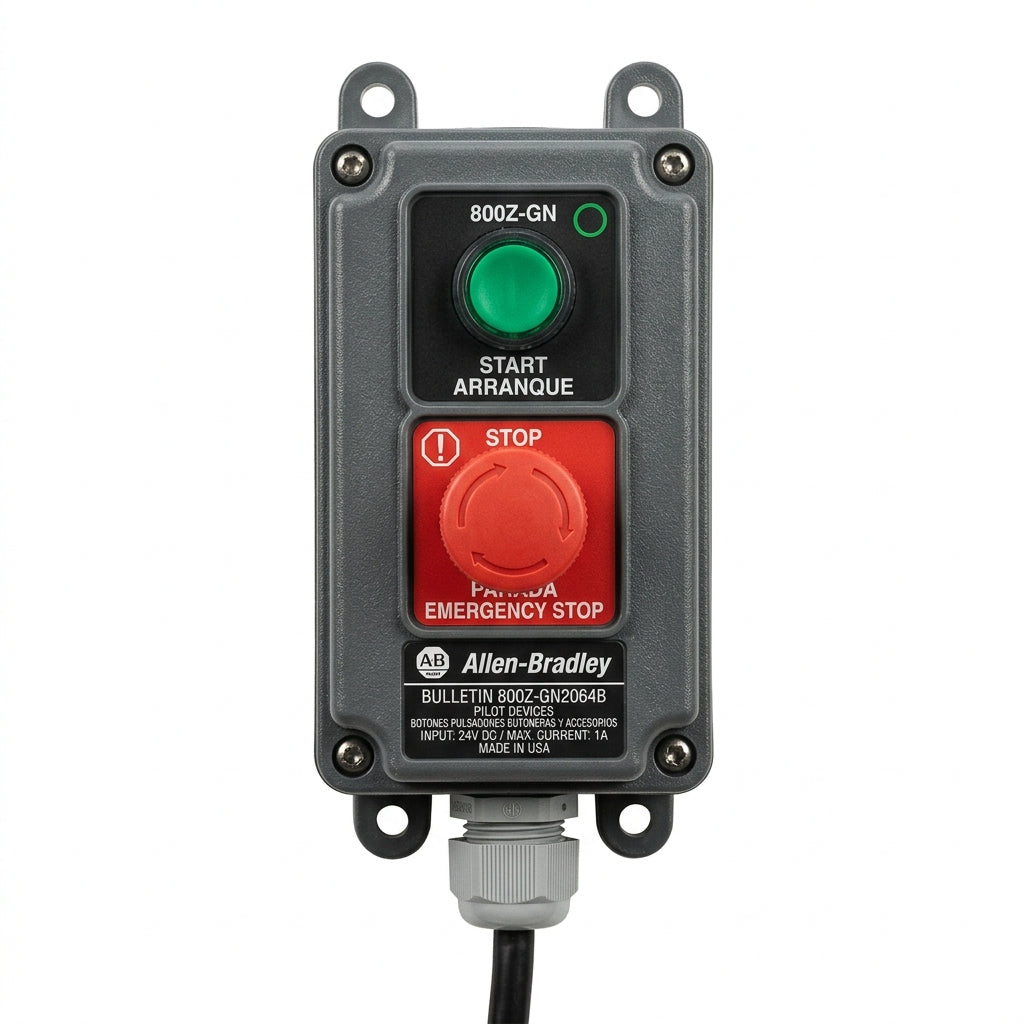 ALLEN-BRADLEY 800Z-GN2064B BOTONES PULSADORES BOTONERAS Y ACCESORIOS