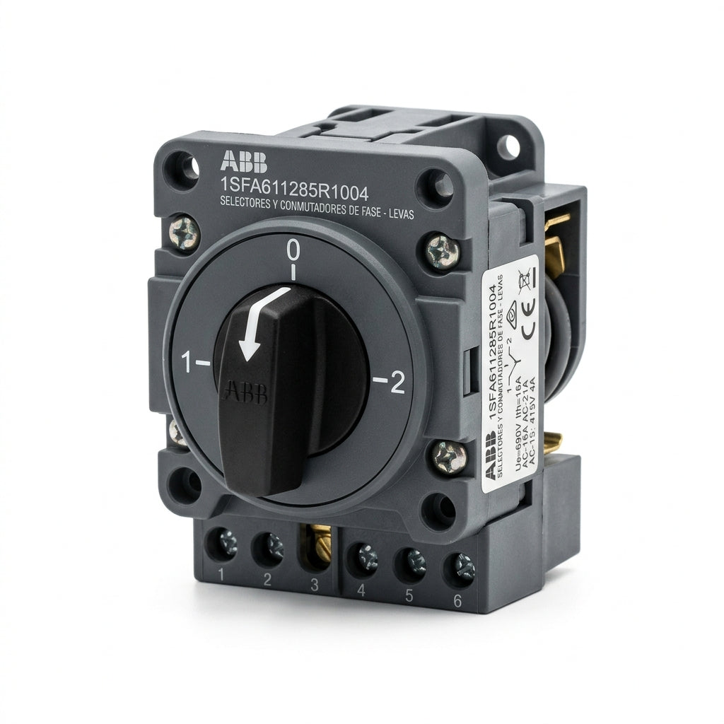 ABB 1SFA611285R1004 SELECTORES Y CONMUTADORES DE FASE - LEVAS