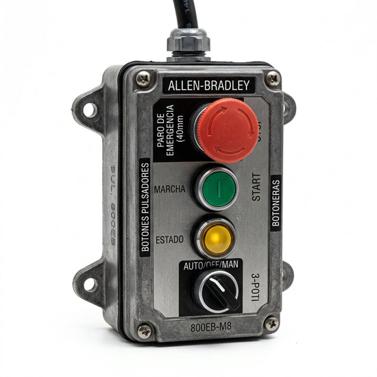 ALLEN-BRADLEY 800EB-M8 BOTONES PULSADORES BOTONERAS