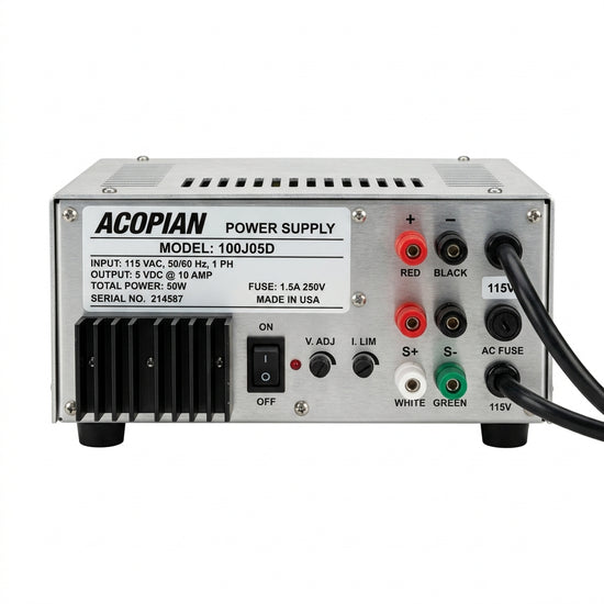 ACOPIAN 100J05D FUENTES DE PODER Y ELIMINADORES