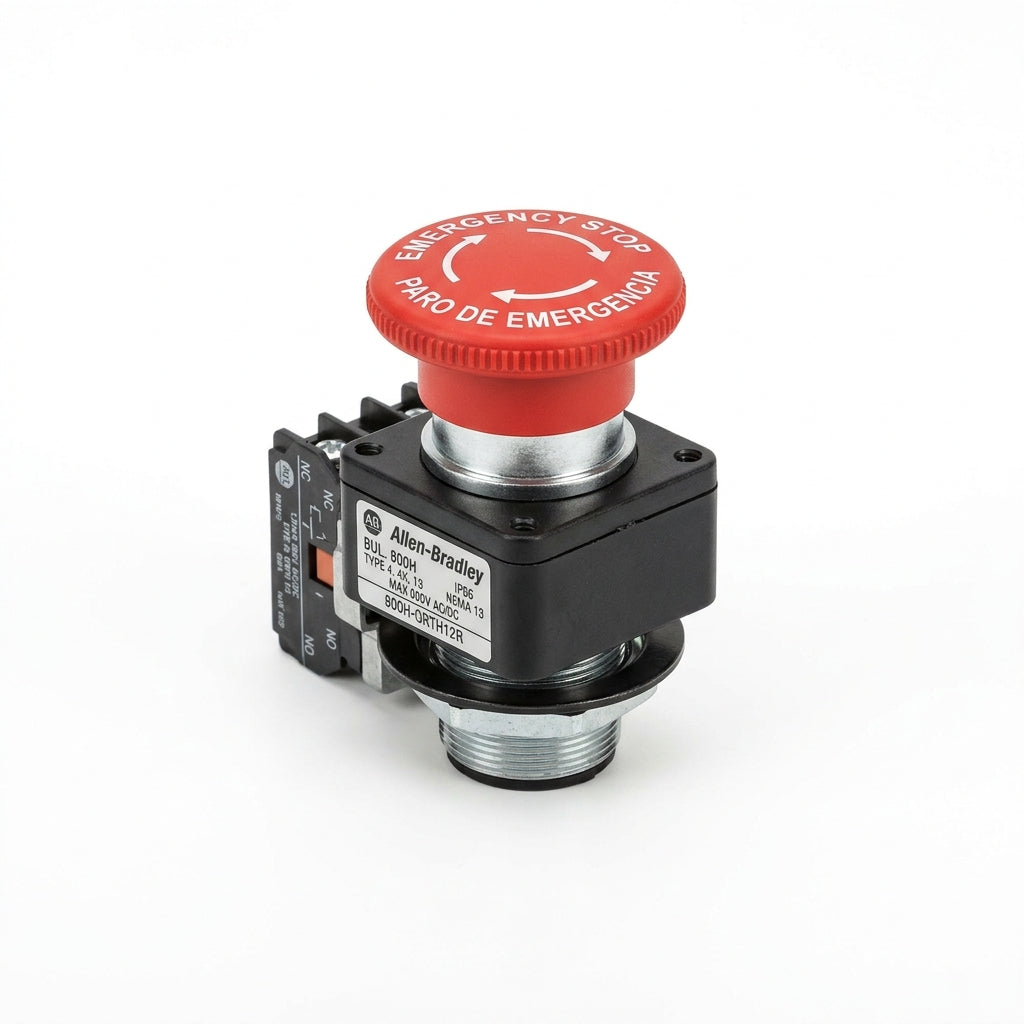 ALLEN-BRADLEY 800H-QRTH12R BOTONES PULSADORES BOTONERAS Y ACCESORIOS