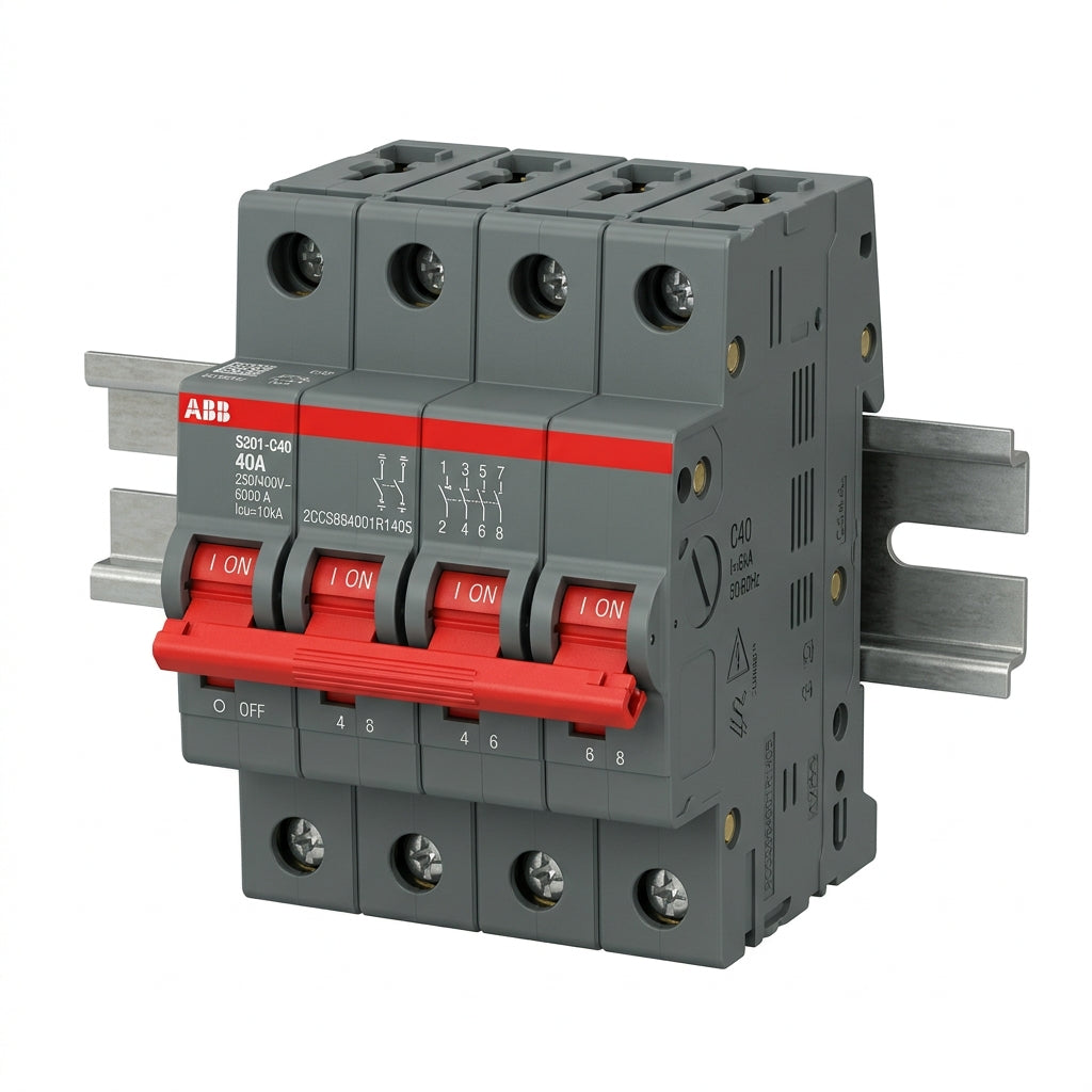 ABB 2CCS864001R1405 INTERRUPTORES TERMOMAGNETICOS MINIATURA RIEL DIN