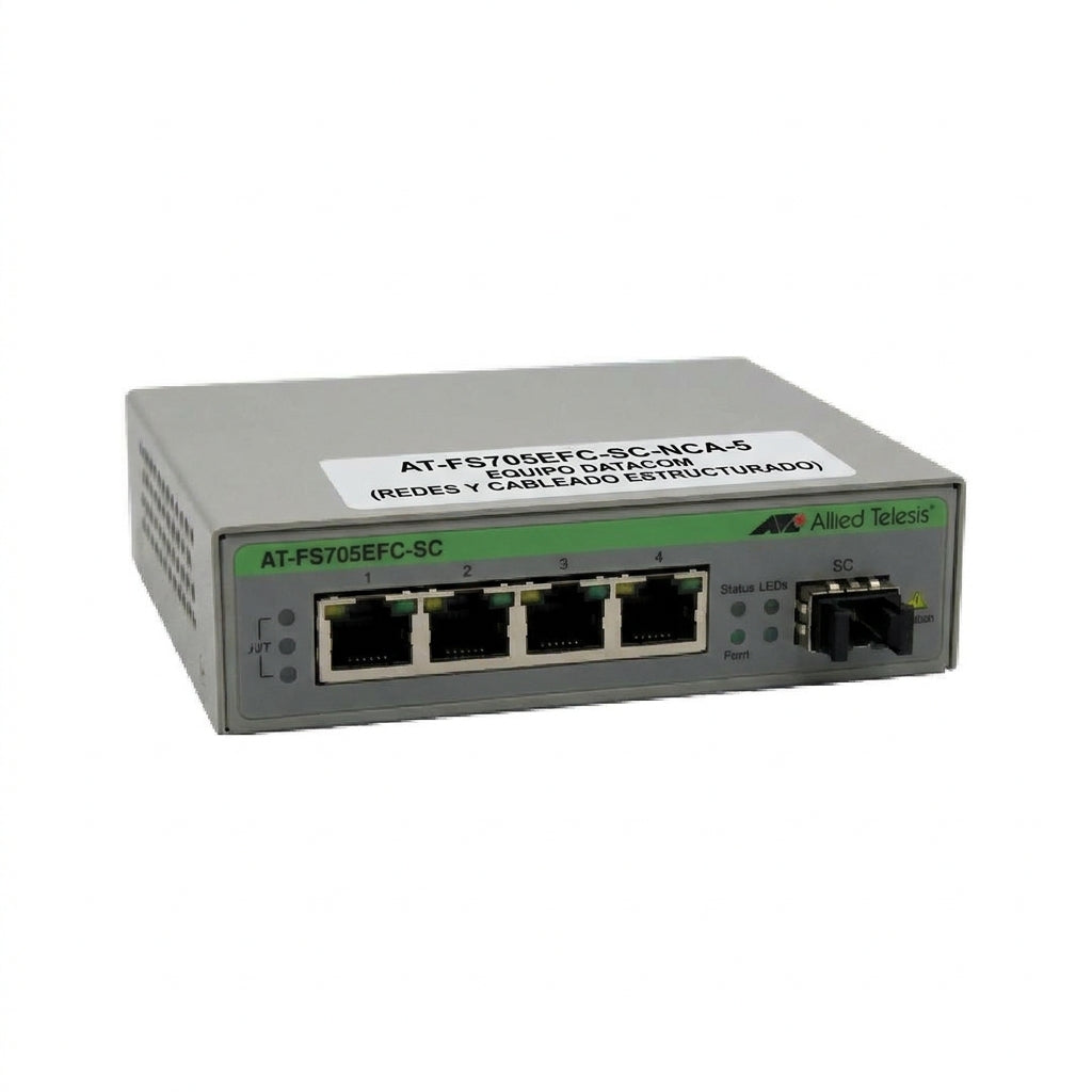 ALLIED-TELESYN AT-FS705EFC-SC-NCA-5 EQUIPO DATACOM (REDES Y CABLEADO ESTRUCTURADO)