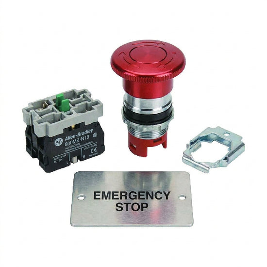 ALLEN-BRADLEY 800MB-N18 BOTONES PULSADORES BOTONERAS Y ACCESORIOS
