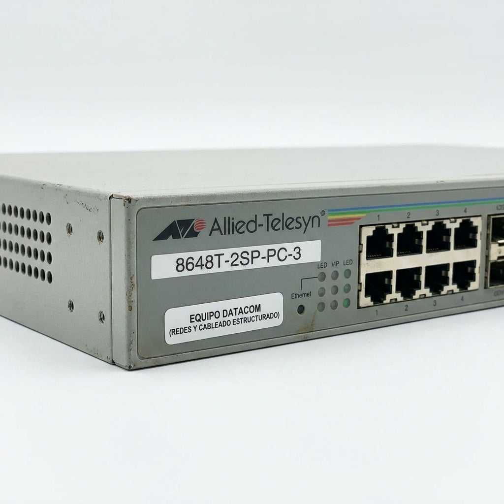 ALLIED-TELESYN 8648T-2SP-PC-3 EQUIPO DATACOM (REDES Y CABLEADO ESTRUCTURADO)