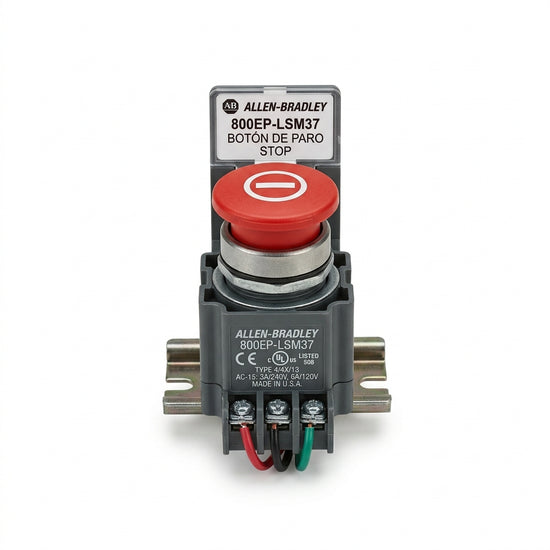 ALLEN-BRADLEY 800EP-LSM37 BOTONES PULSADORES BOTONERAS