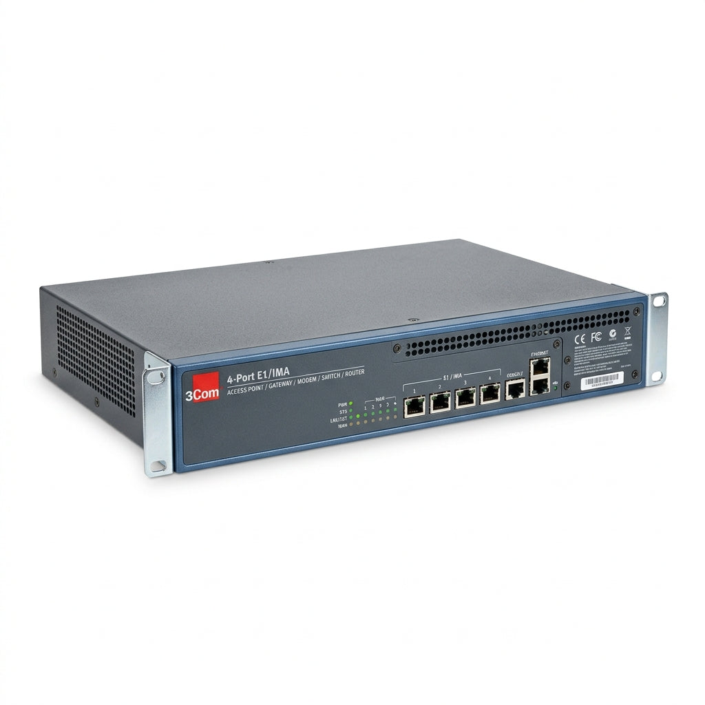 3COM 4-PortE1IMACable ACCESS POINTS- GATEWAYS-MODEMS-SWITCHES-ROUTERS