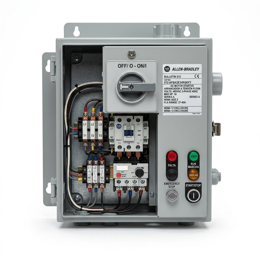 ALLEN-BRADLEY 512-AFBA2E34RG6YY ARRANCADORES A TENSION PLENA