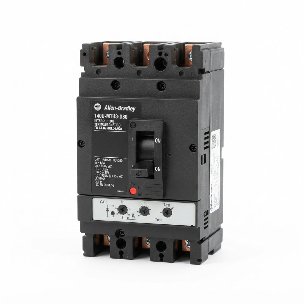 ALLEN-BRADLEY 140U-MTH3-D80 INTERRUPTORES TERMOMAGNETICOS EN CAJA MOLDEADA