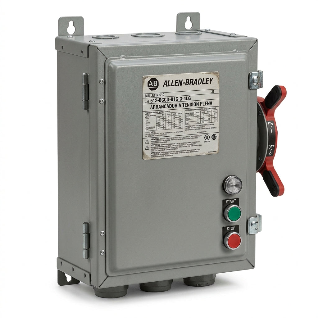 ALLEN-BRADLEY 512-BCCD-B1G-3-4LG ARRANCADORES A TENSION PLENA