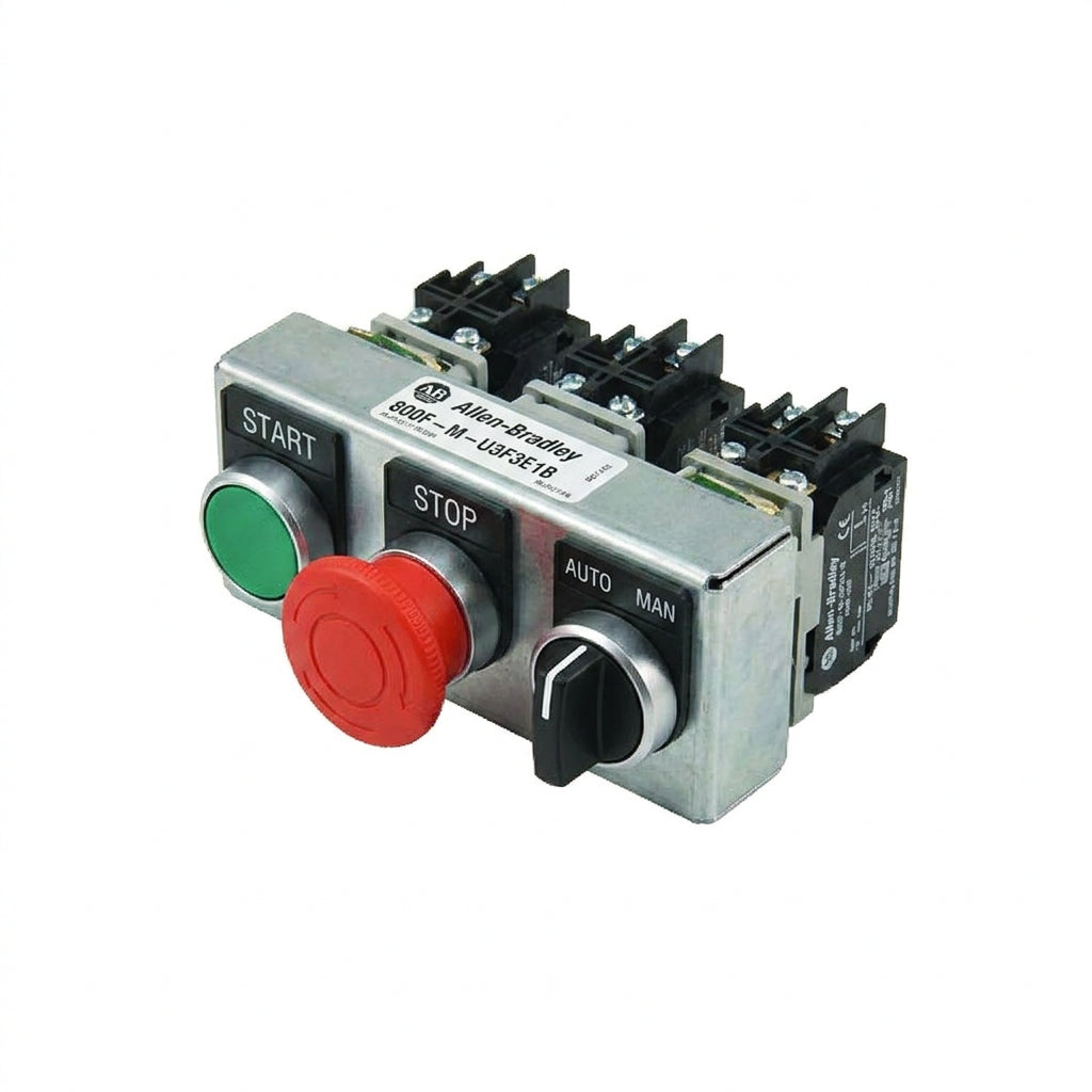 ALLEN-BRADLEY 800F-M-U3F3E1B BOTONES PULSADORES BOTONERAS Y ACCESORIOS