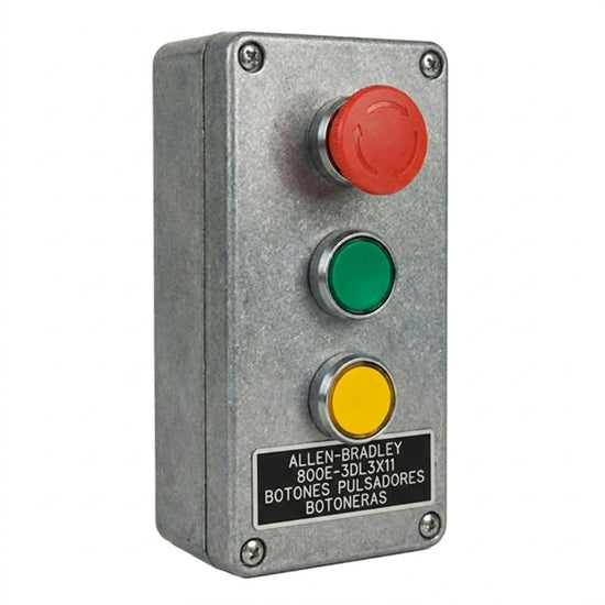 ALLEN-BRADLEY 800E-3DL3X11 BOTONES PULSADORES BOTONERAS