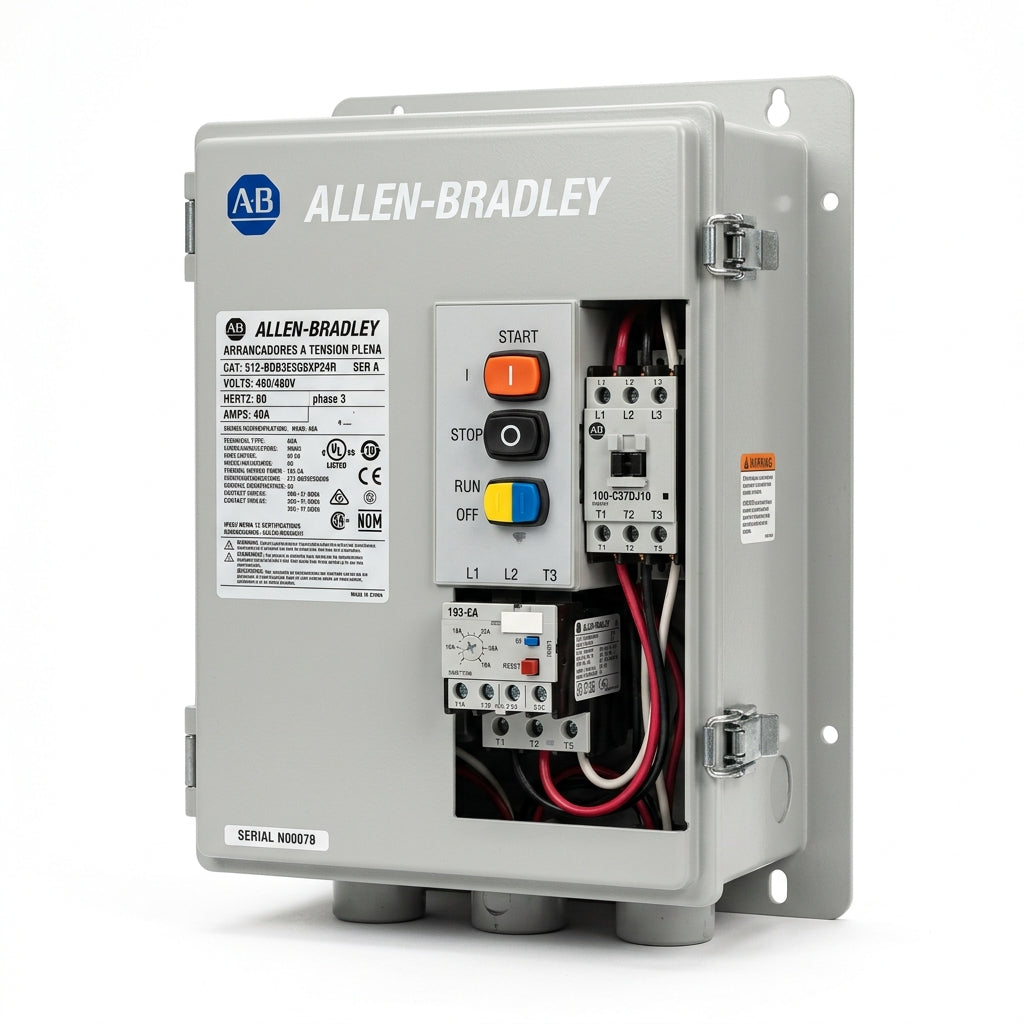 ALLEN-BRADLEY 512-BDB3E5G6XP24R ARRANCADORES A TENSION PLENA