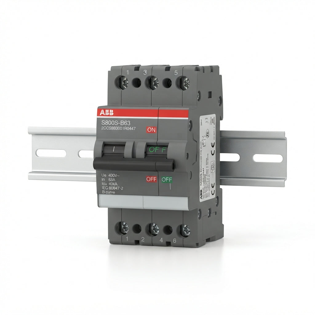 ABB 2CCS863001R0447 INTERRUPTORES TERMOMAGNETICOS MINIATURA RIEL DIN