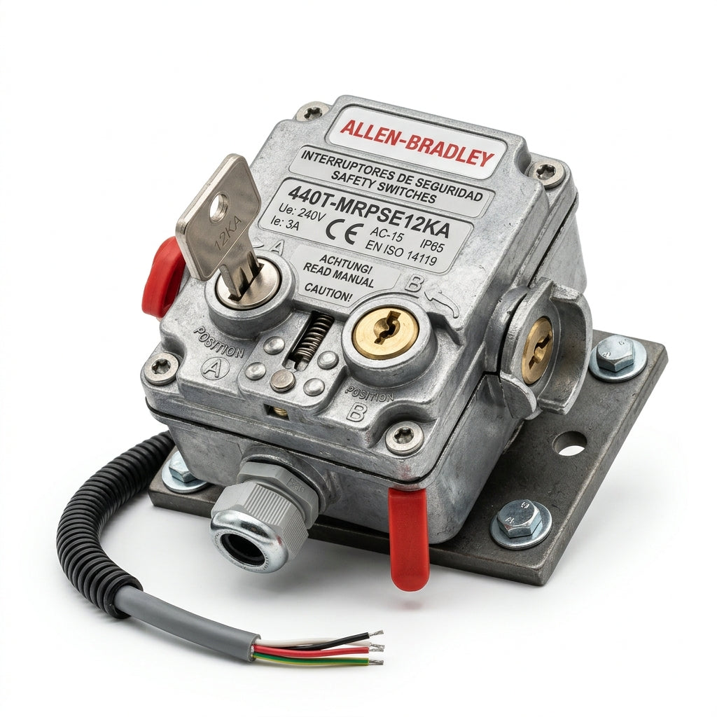 ALLEN-BRADLEY 440T-MRPSE12KA INTERRUPTORES DE SEGURIDAD