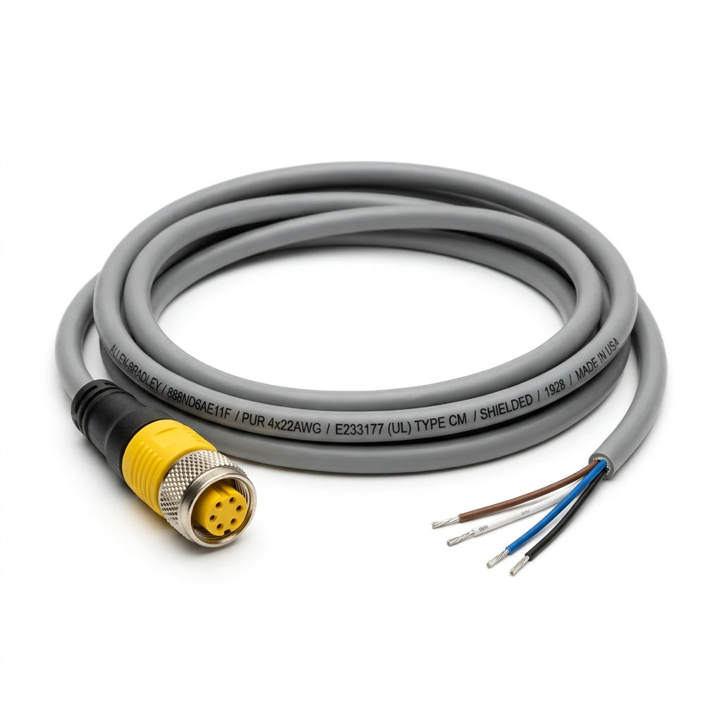 ALLEN-BRADLEY 888ND6AE11F CONECTORES RAPIDOS Y CABLES PARA SENSOR (CORDSETS)