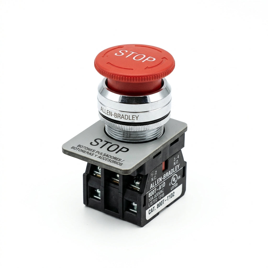 ALLEN-BRADLEY 800T-T1D2 BOTONES PULSADORES BOTONERAS Y ACCESORIOS