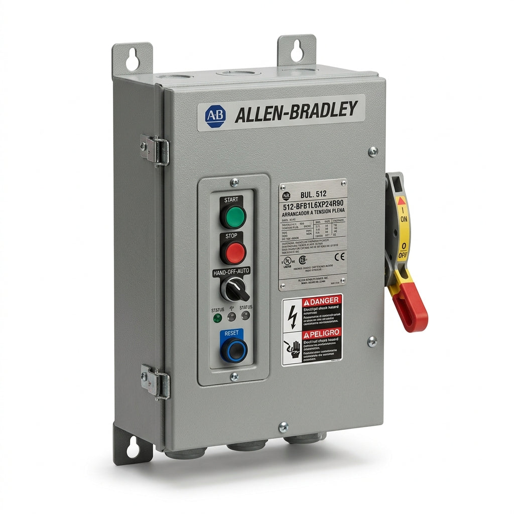 ALLEN-BRADLEY 512-BFB1L6XP24R90 ARRANCADORES A TENSION PLENA
