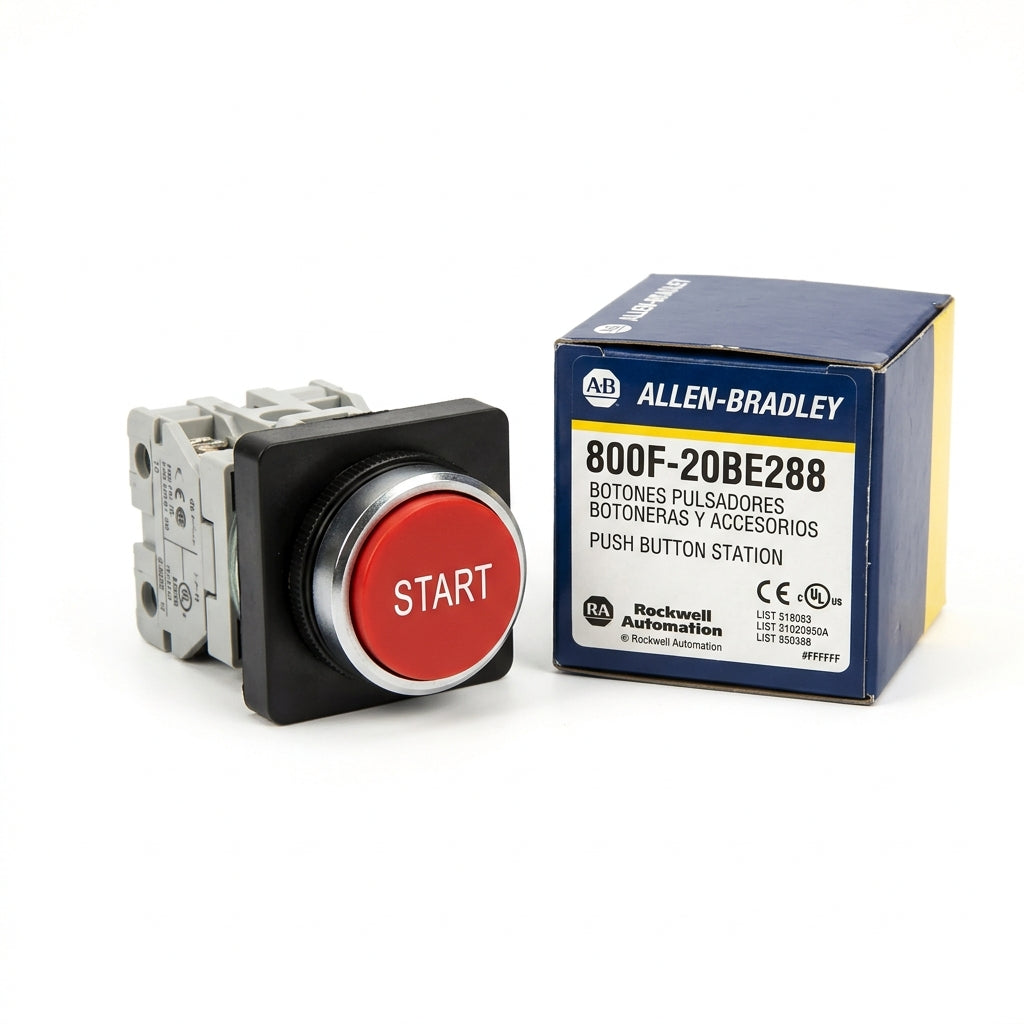 ALLEN-BRADLEY 800F-20BE288 BOTONES PULSADORES BOTONERAS Y ACCESORIOS