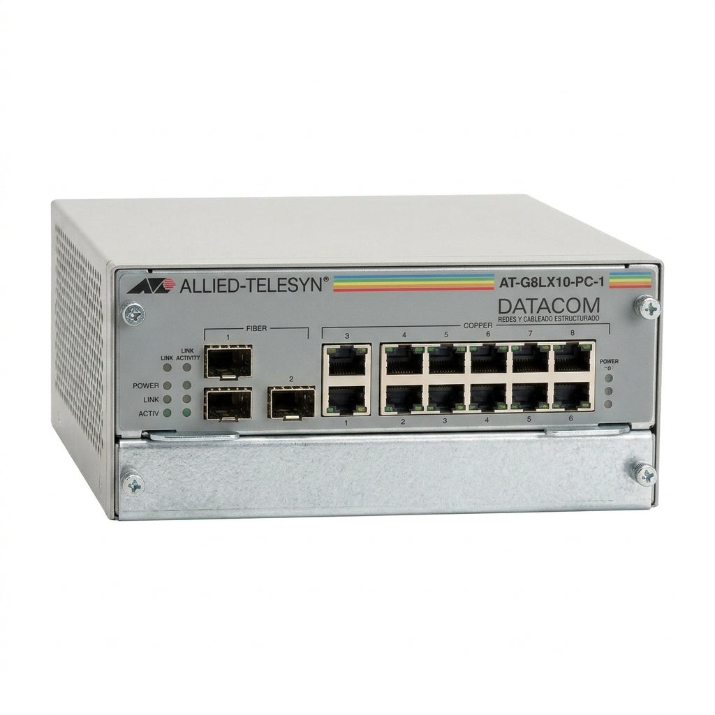 ALLIED-TELESYN AT-G8LX10-PC-1 EQUIPO DATACOM (REDES Y CABLEADO ESTRUCTURADO)