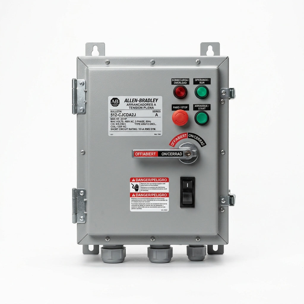 ALLEN-BRADLEY 512-CJCDA2J ARRANCADORES A TENSION PLENA