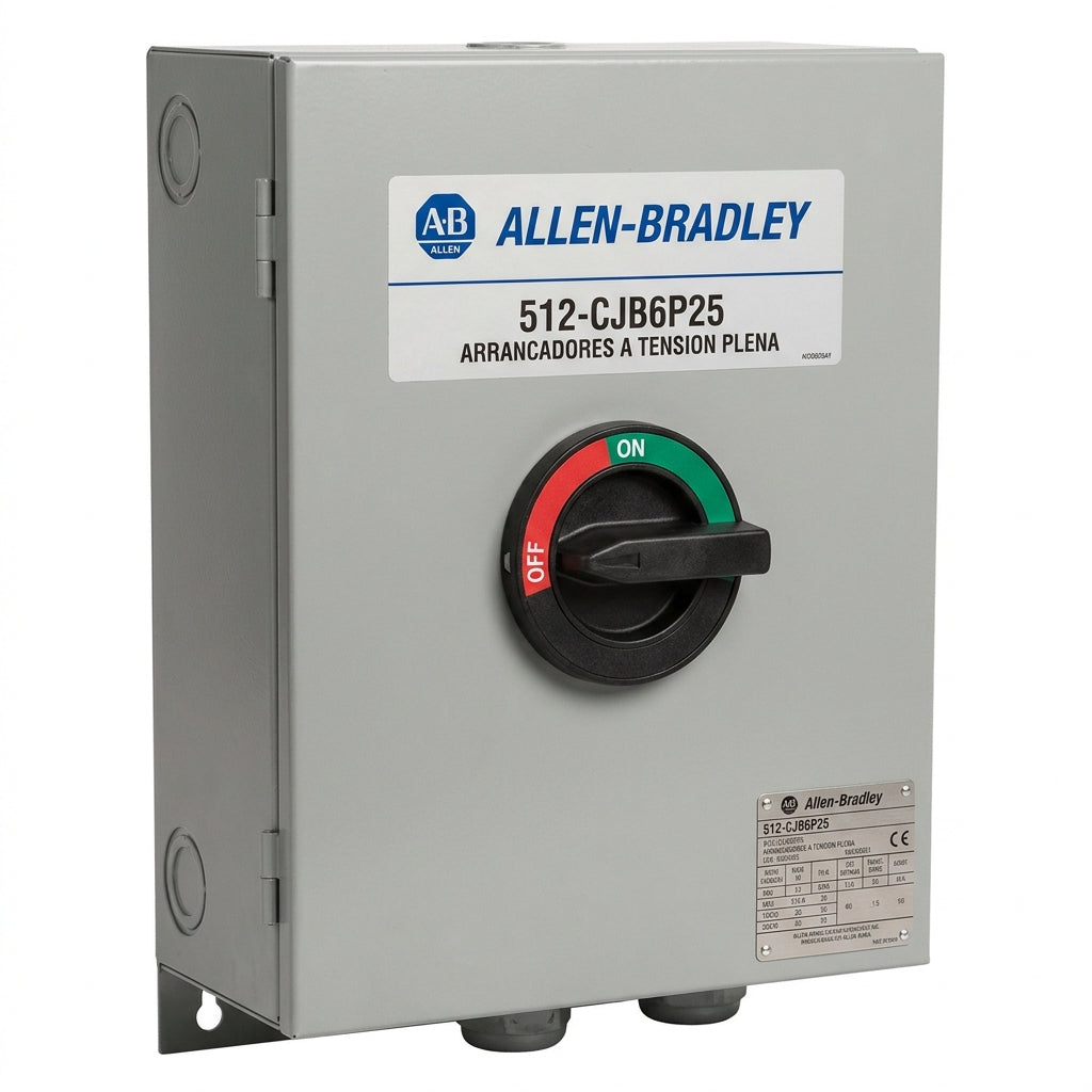 ALLEN-BRADLEY 512-CJB6P25 ARRANCADORES A TENSION PLENA