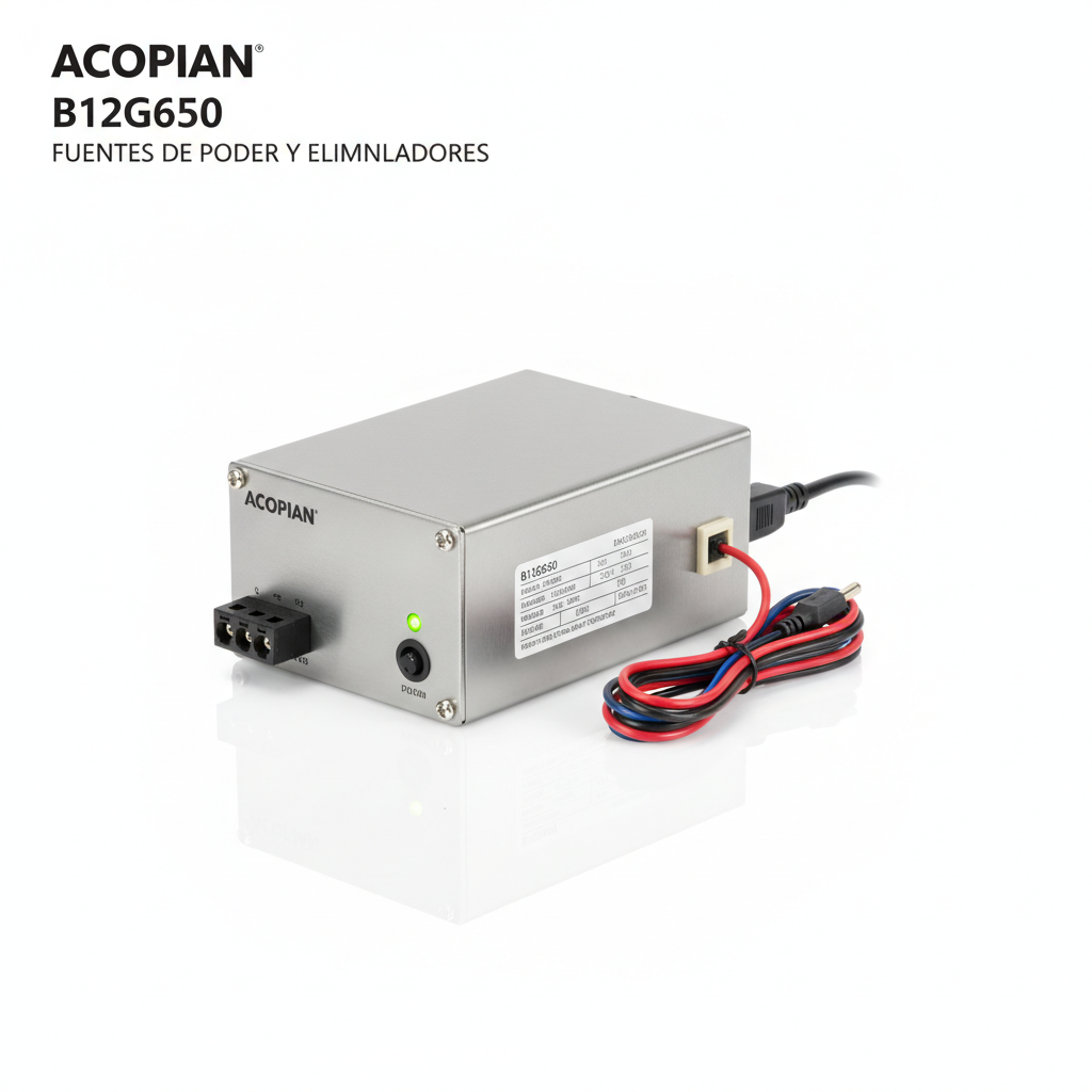 ACOPIAN B12G650 FUENTES DE PODER Y ELIMINADORES