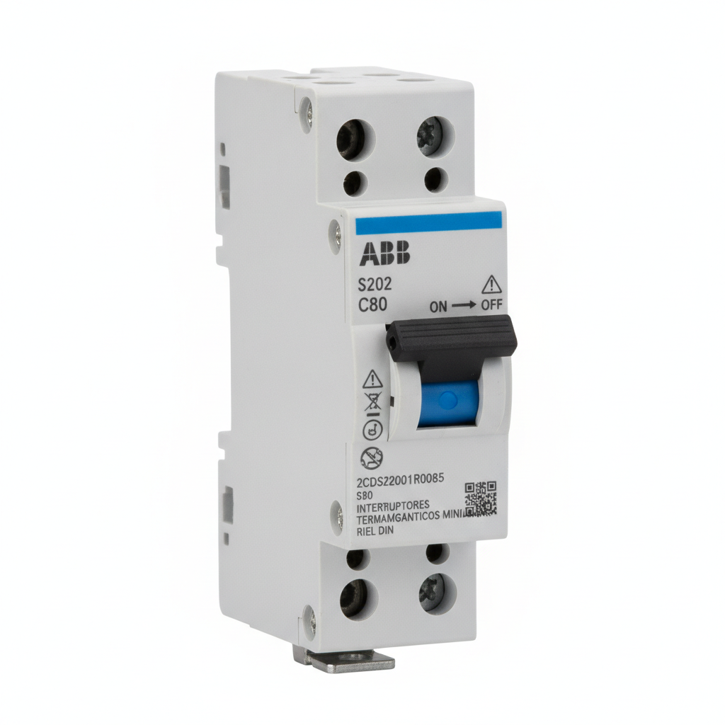 ABB 2CDS282001R0085 INTERRUPTORES TERMOMAGNETICOS MINIATURA RIEL DIN