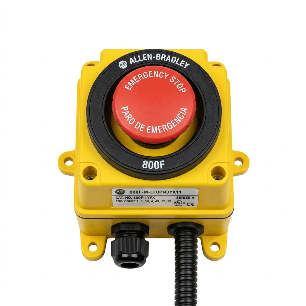 ALLEN-BRADLEY 800F-M-LF0PN3YX11 BOTONES PULSADORES BOTONERAS Y ACCESORIOS