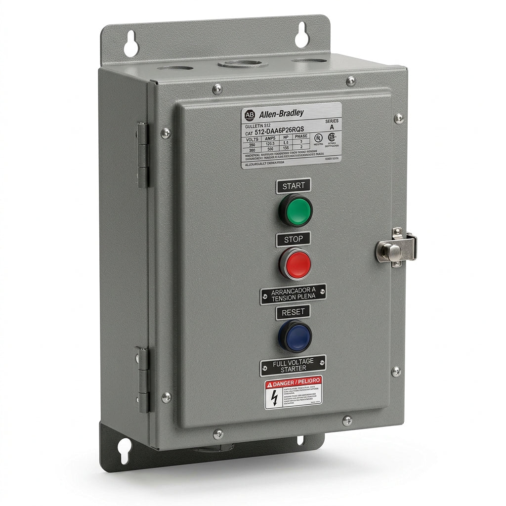 ALLEN-BRADLEY 512-DAA6P26RQS ARRANCADORES A TENSION PLENA