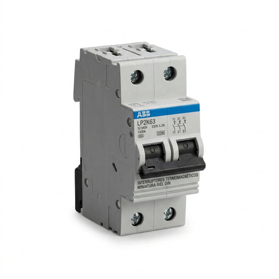 ABB LP2K63 INTERRUPTORES TERMOMAGNETICOS MINIATURA RIEL DIN
