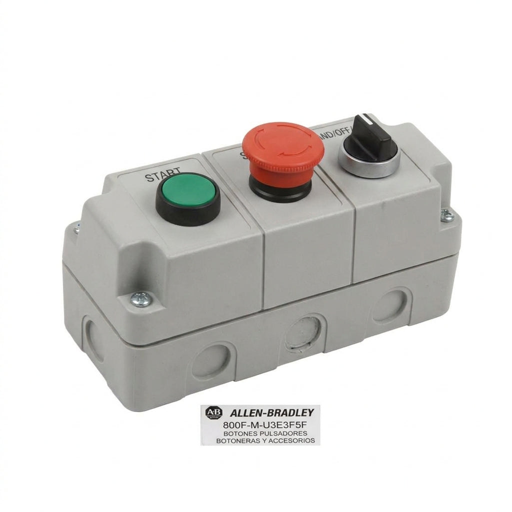 ALLEN-BRADLEY 800F-M-U3E3F5F BOTONES PULSADORES BOTONERAS Y ACCESORIOS