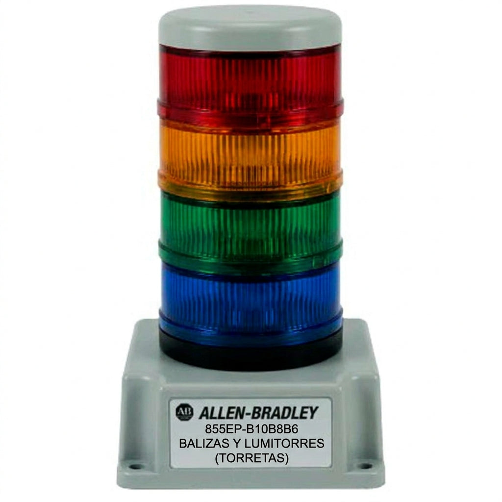 ALLEN-BRADLEY 855EP-B10B8B6 BALIZAS Y LUMITORRES (TORRETAS)